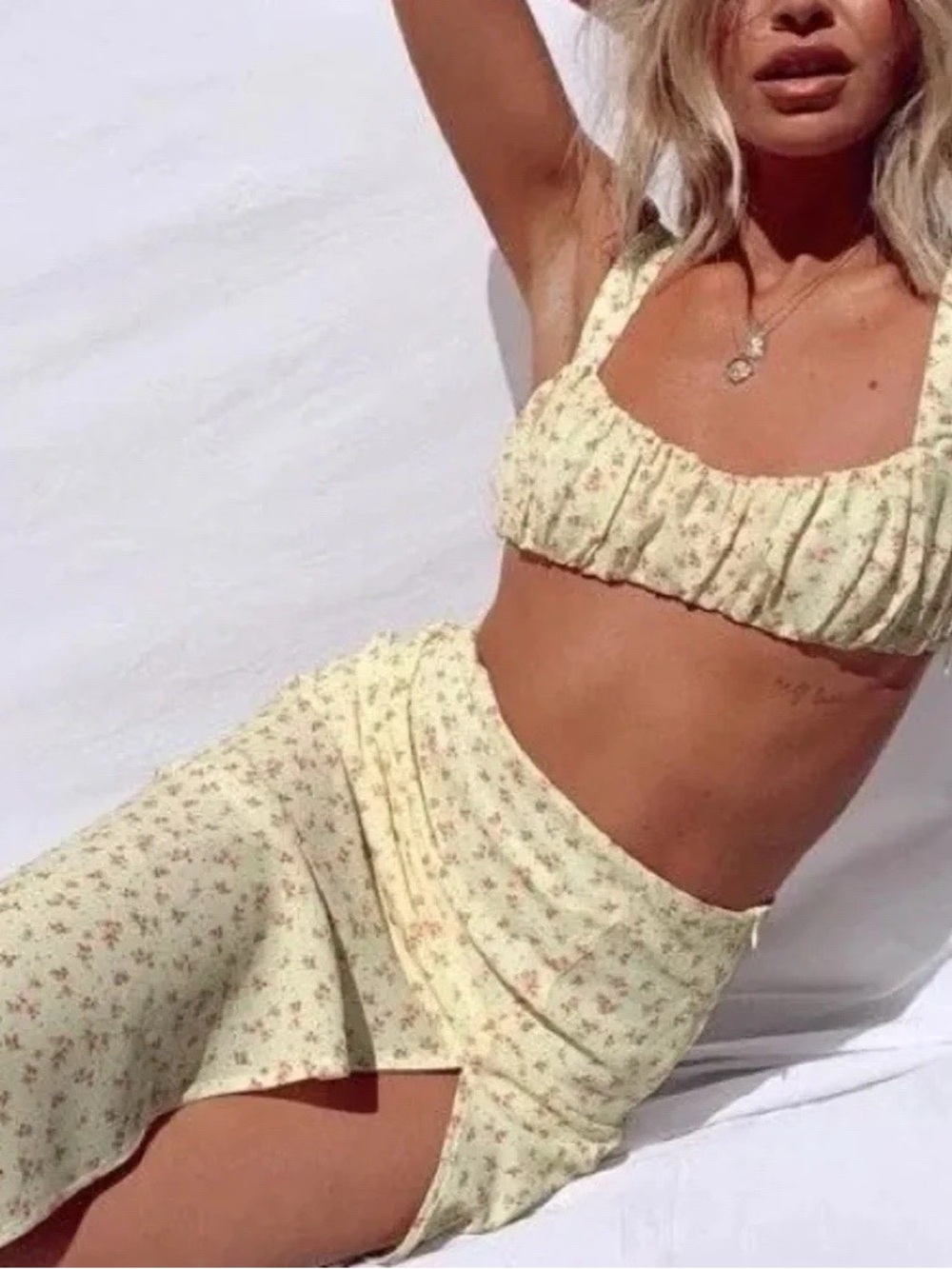 Princess Polly Lily Set in Yellow